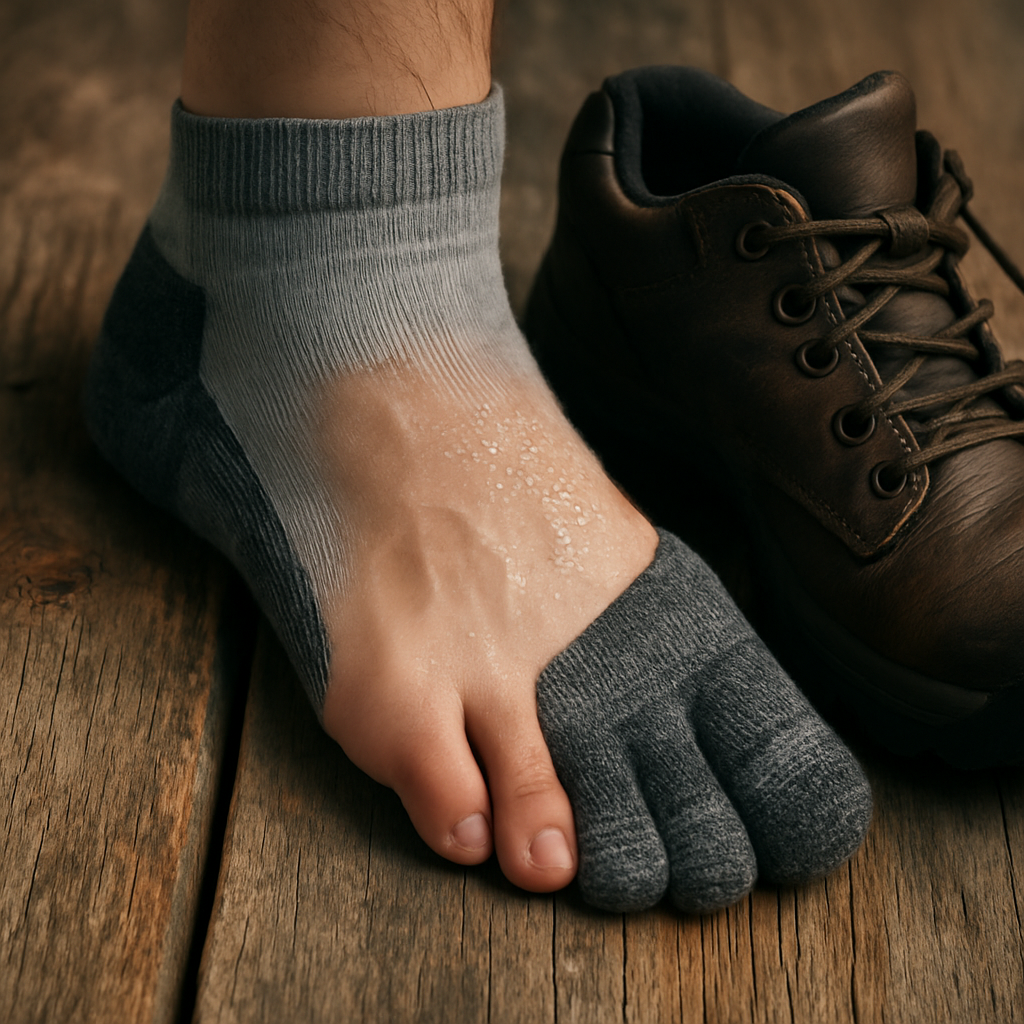 článek pocení nohou